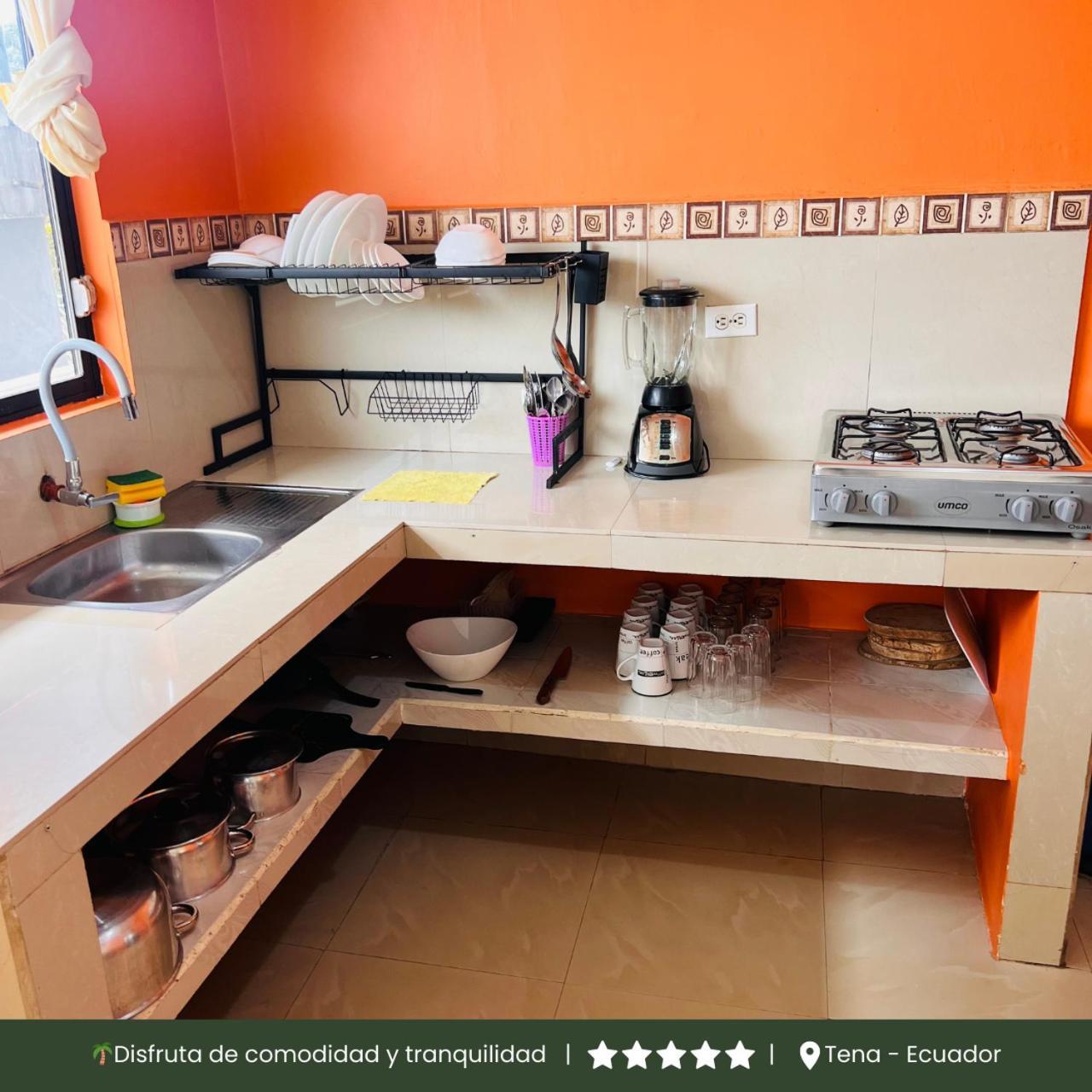 Rinakawsay - Viveviajando Apartamento Amoblado En Tena Ngoại thất bức ảnh
